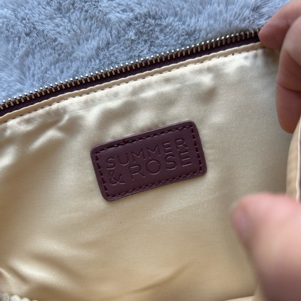 Summer & Rose Vegan Leather Clutch - Picture 5 of 7